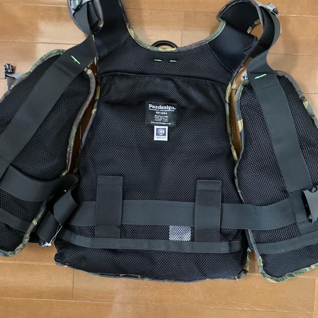 コアマン✖️パズデザイン　スーパーライトベスト