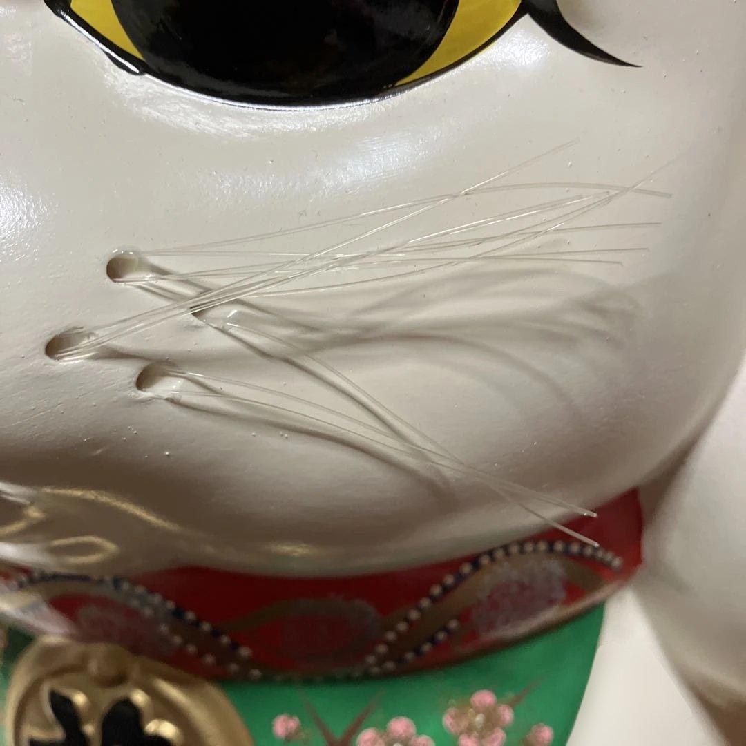 レトロ　招き猫　貯金箱　超特大　(29 )