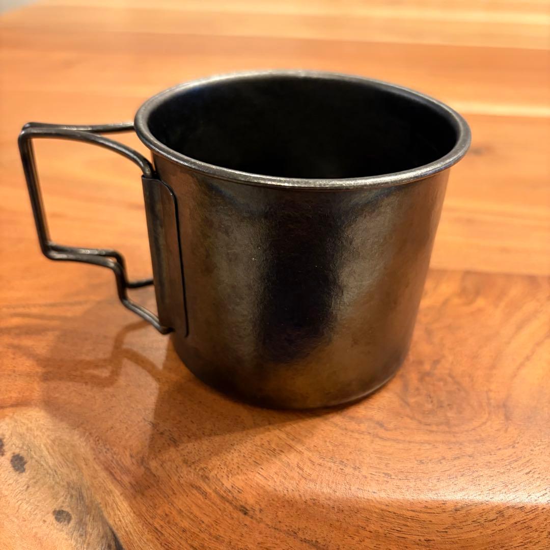 ブラック チタン マグカップ　350ml BLACKISHGEAR