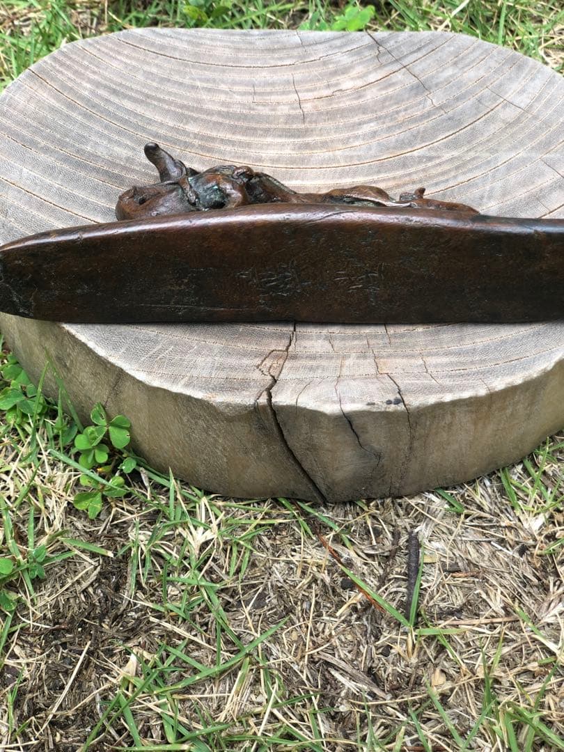 佐渡銅器　文鎮　ペーパーウエイト