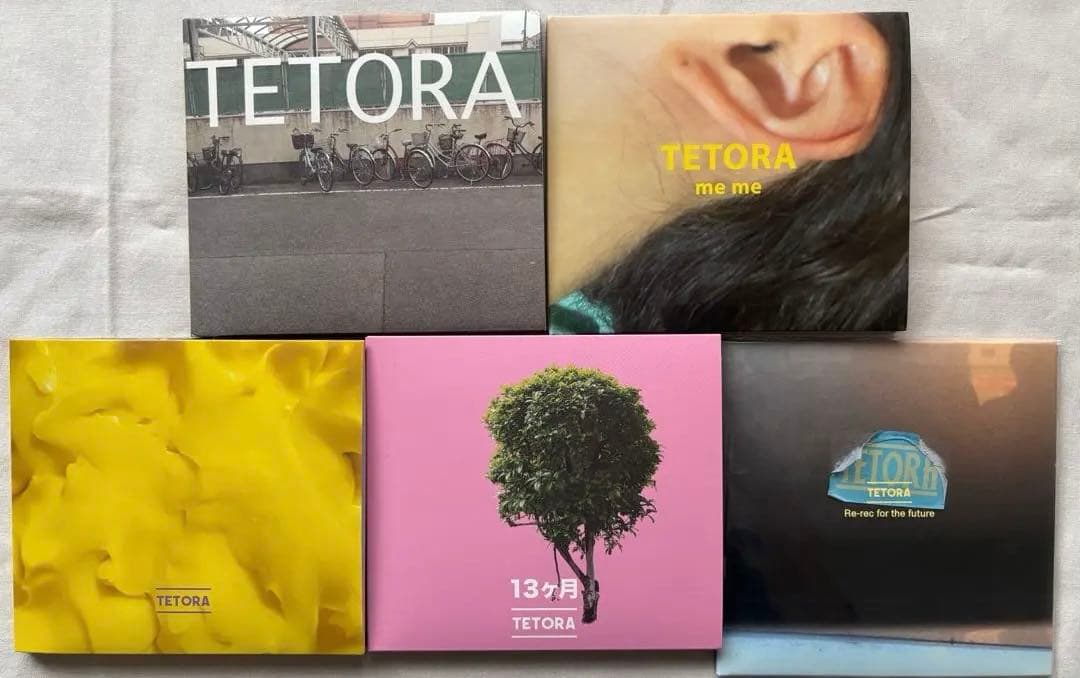 TETORA テトラ CD アルバム 5枚セット