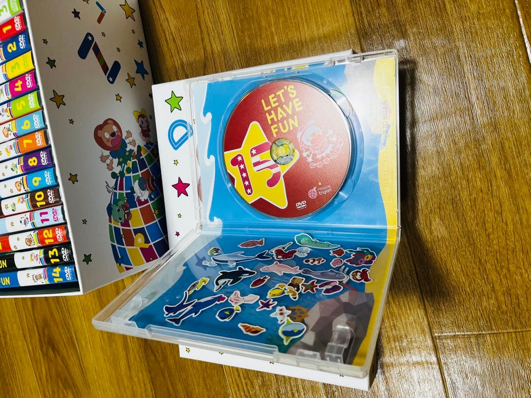 Miraico English Box DVDセット