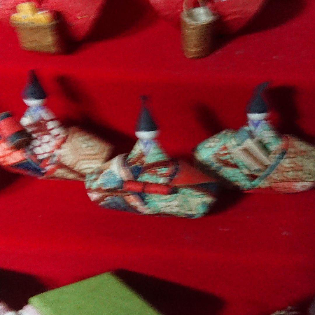 丹青堂　和紙　雛飾り　段飾り 箱なし アンティーク