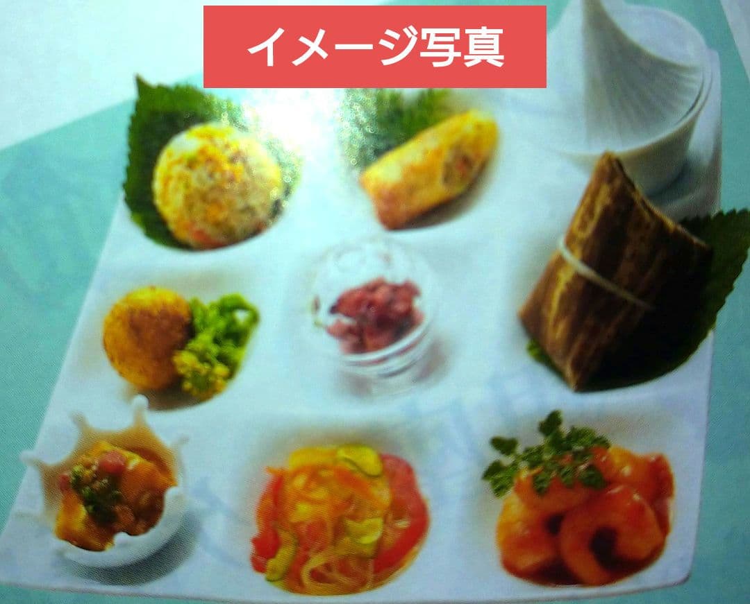 ♥ビュッフェプレート９盛皿【ホワイトグッドデザイン賞受賞】2皿 ⬛パーティー用