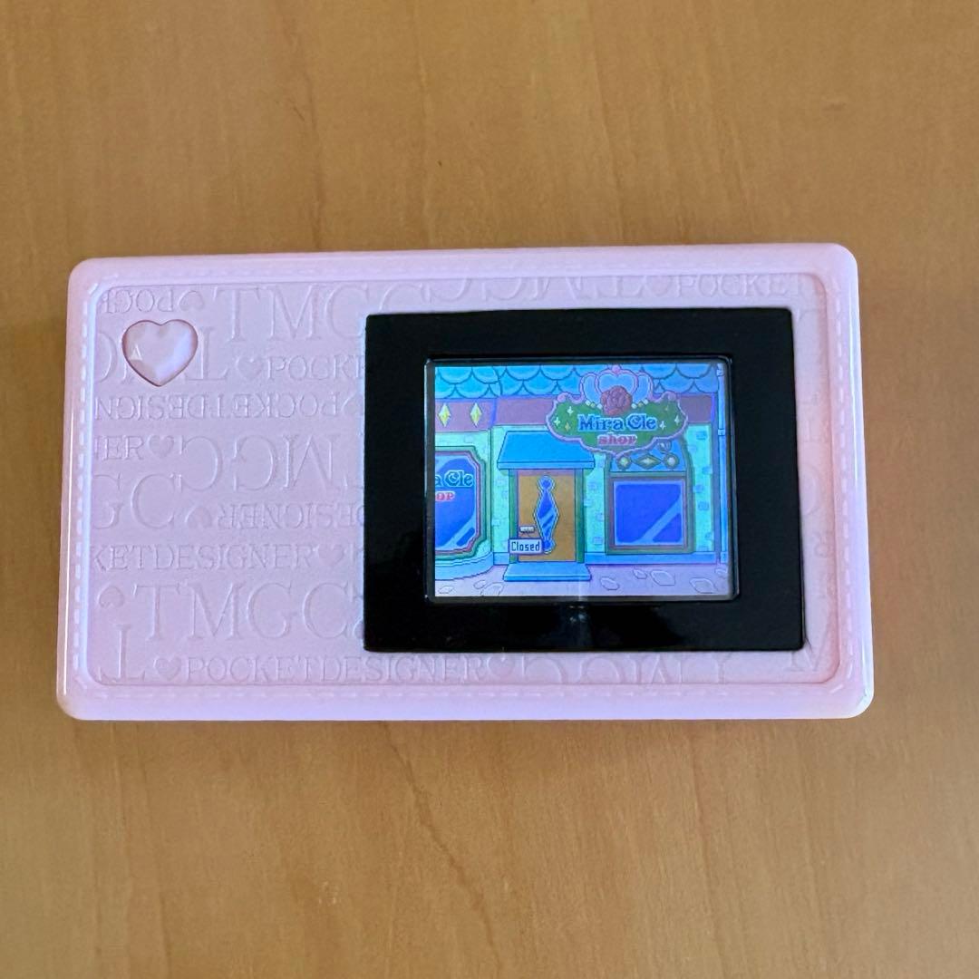 【動作確認済】たまごっち ピース ポケットデザイナー メゾピアノ専用カバー付き