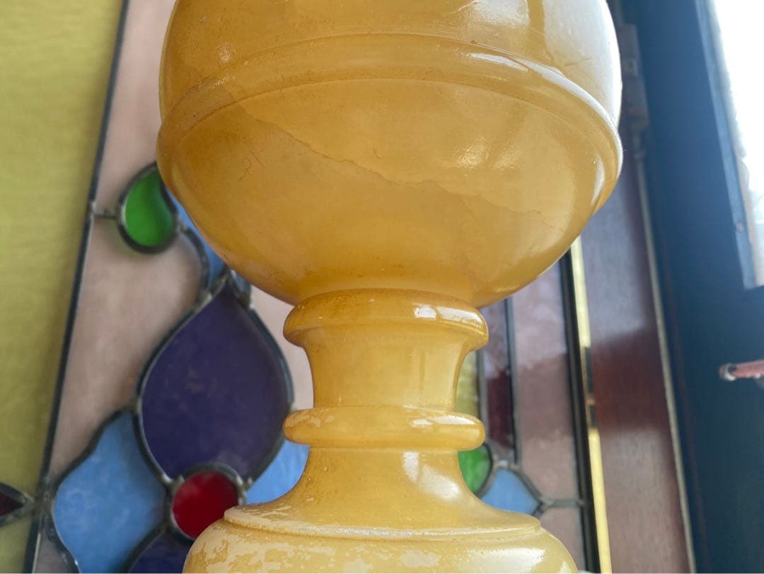 フロアスタンドライト 大理石 ランプ アンティーク インテリア 大理石