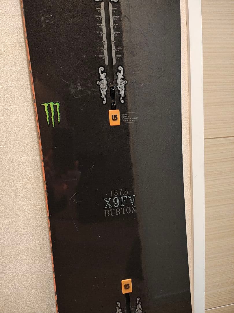 パ*ー様 BURTON X9FV 日本限定モデル　スノーボード 157.5cm