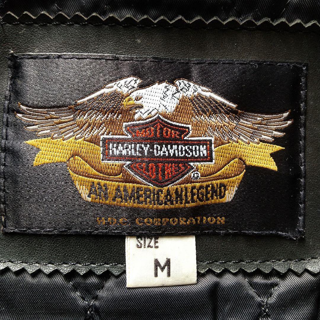 【ビンテージ】ハーレーダビッドソン　レザージャケット　Mサイズ