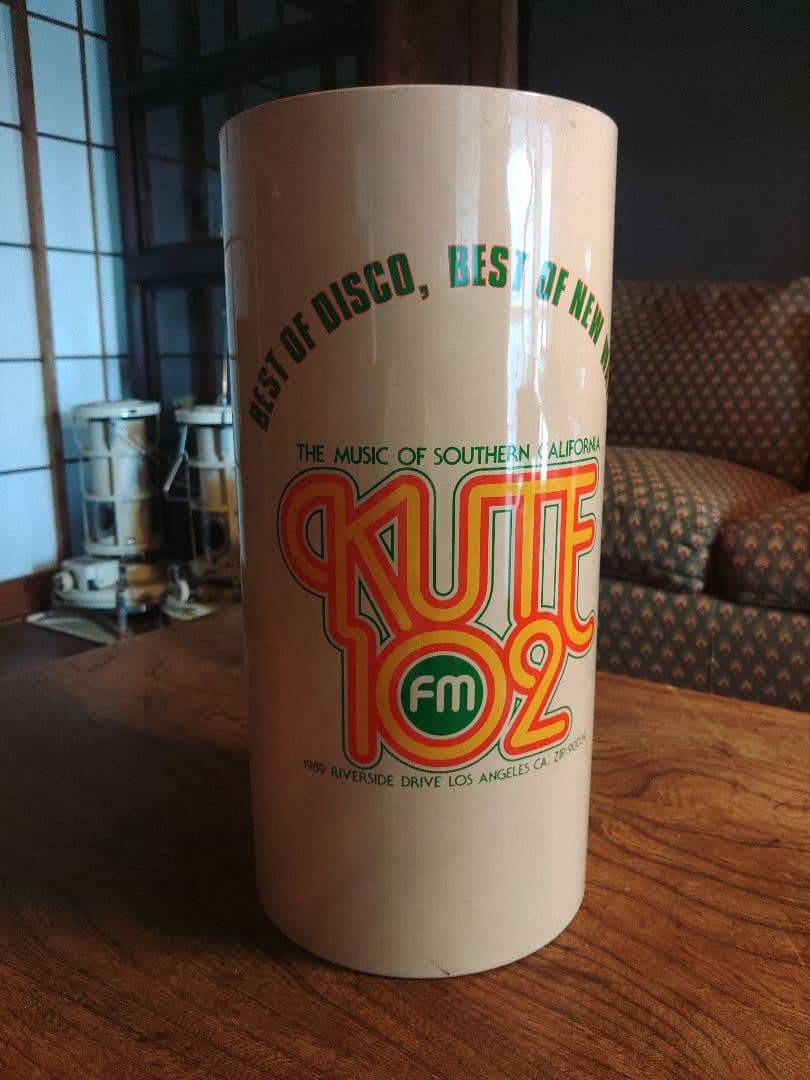 希少　激レア　KUTE102 FM 1989 カリフォルニア　スチールケース