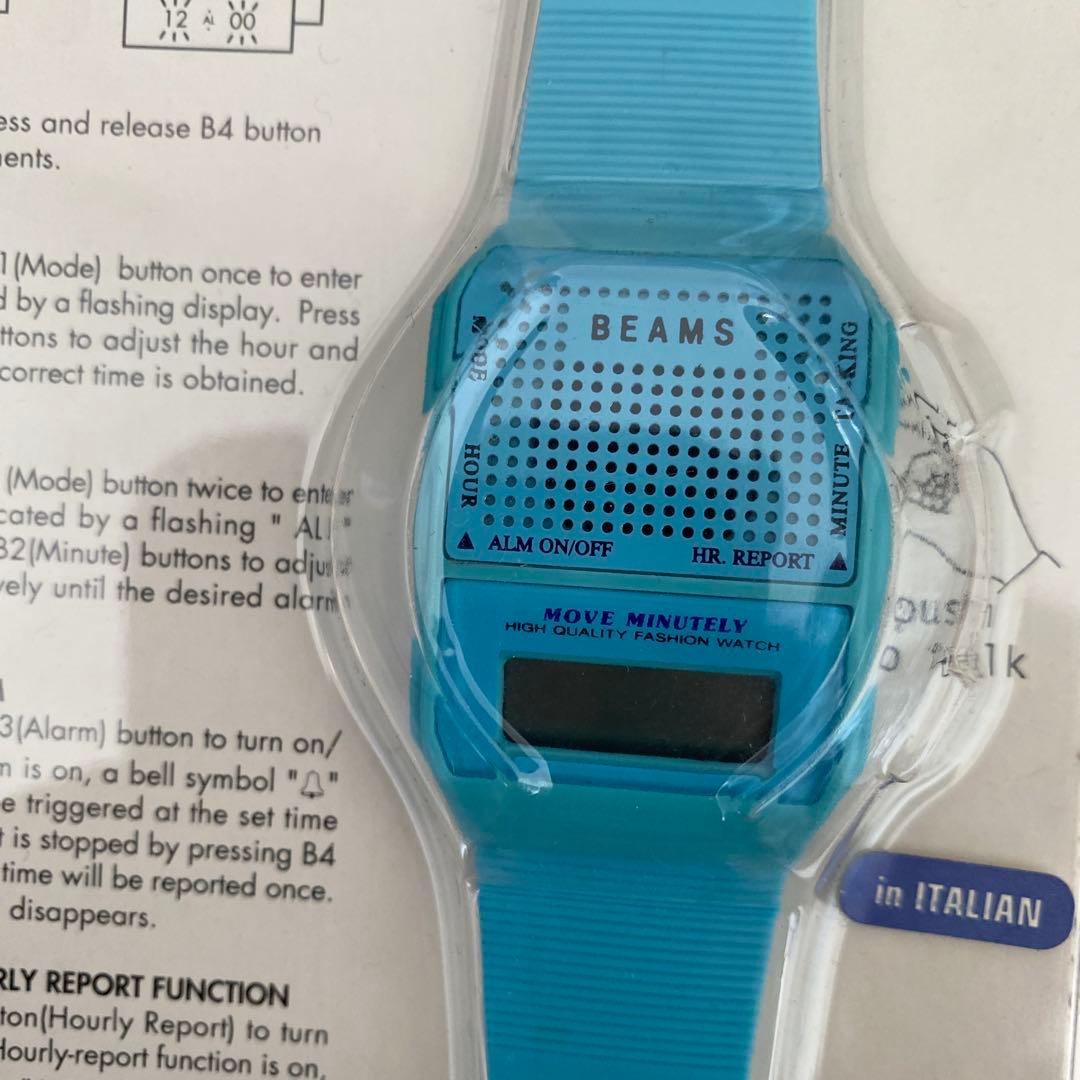 BEAMS TALKING WATCH カラフル 8色セット