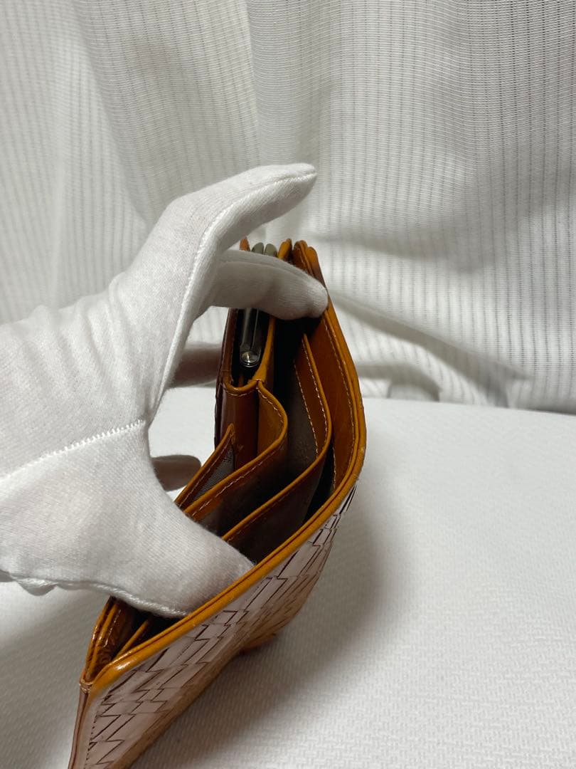 新品　Dakotaダコタ 二つ折り財布 本革 レザー がま口 アロマティコ財布