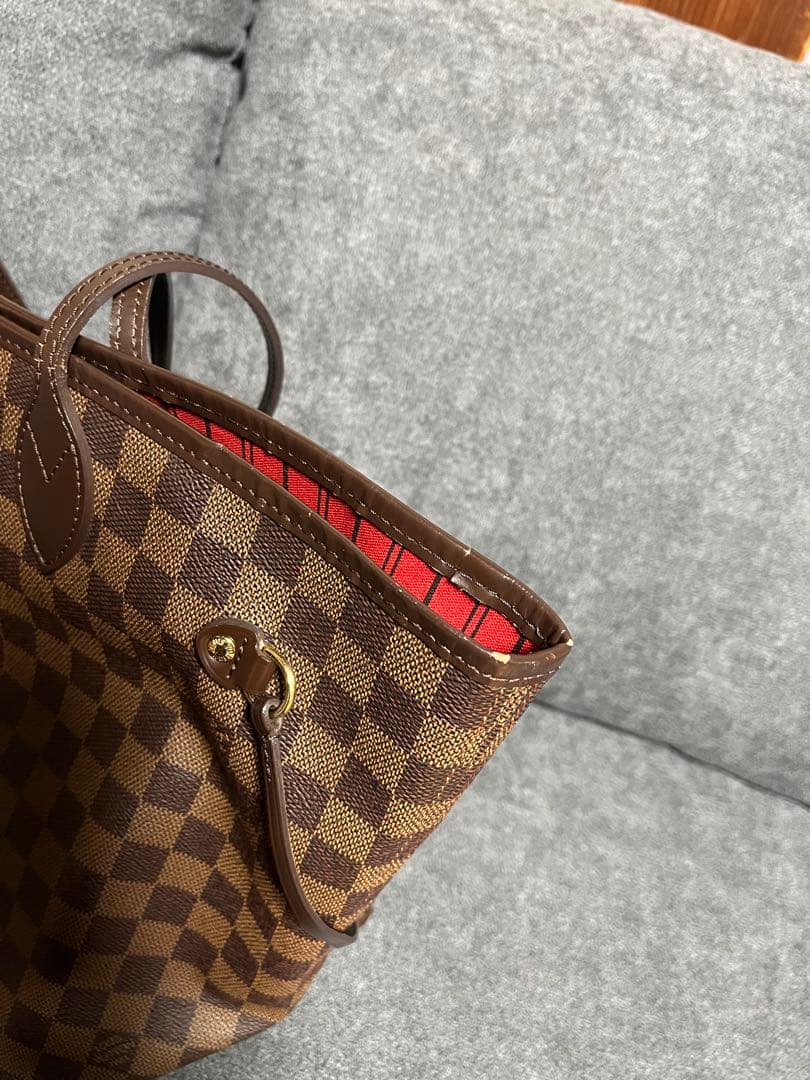 【にゅにゅえこ】ルイヴィトン　ダミエ　ネヴァーフルMM