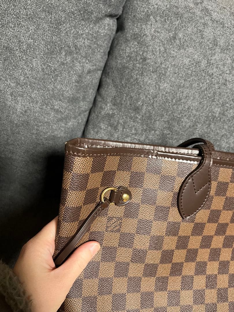 【にゅにゅえこ】ルイヴィトン　ダミエ　ネヴァーフルMM