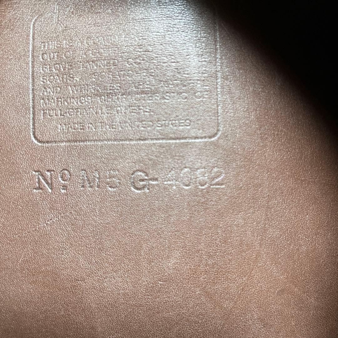 美品 OLD COACH オールドコーチ4082 ブラウン トートバッグ