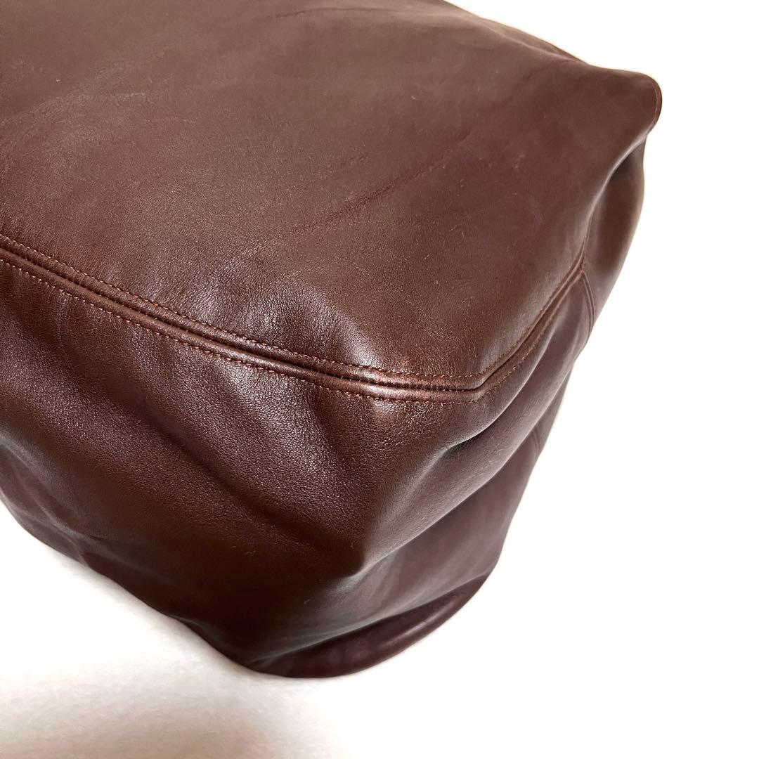 美品 OLD COACH オールドコーチ4082 ブラウン トートバッグ