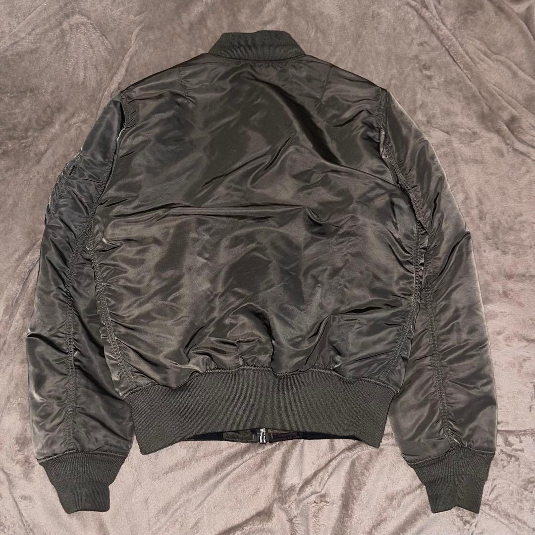 希少✨ USA製 ALPHA MA-1 フライトジャケット 迷彩 カモフラ