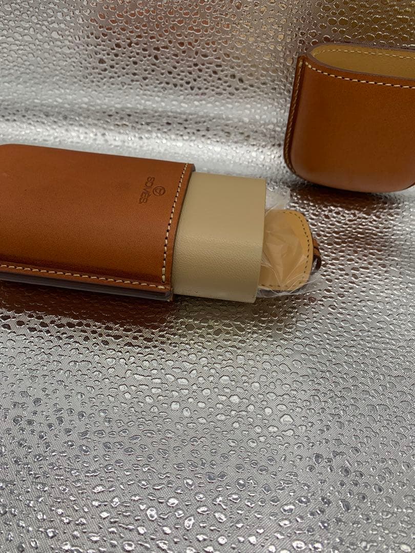 SOMES ソメスサドル 非売品 メガネ&ペンケース 2本刺 スケールポケット