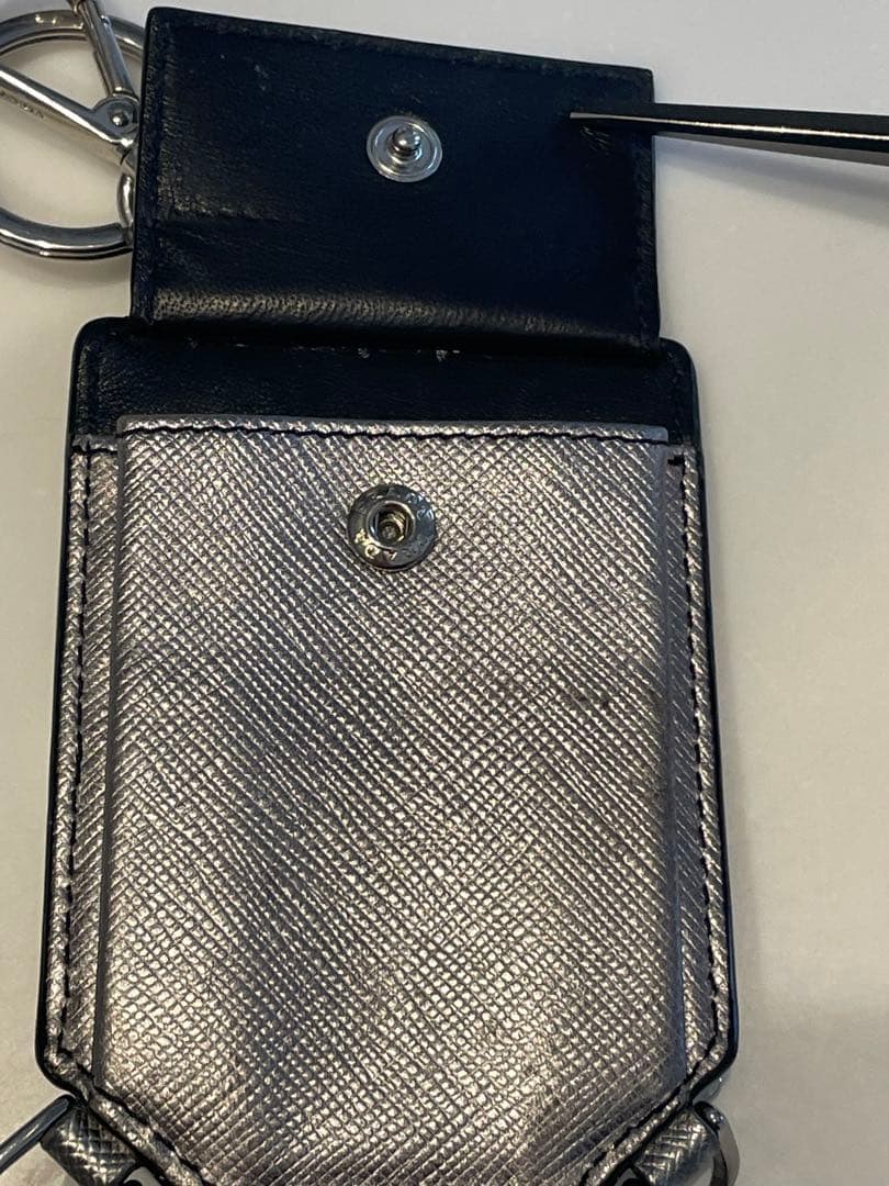 【美品】PRADA　ロボット　キーホルダー　チャーム　ケース付