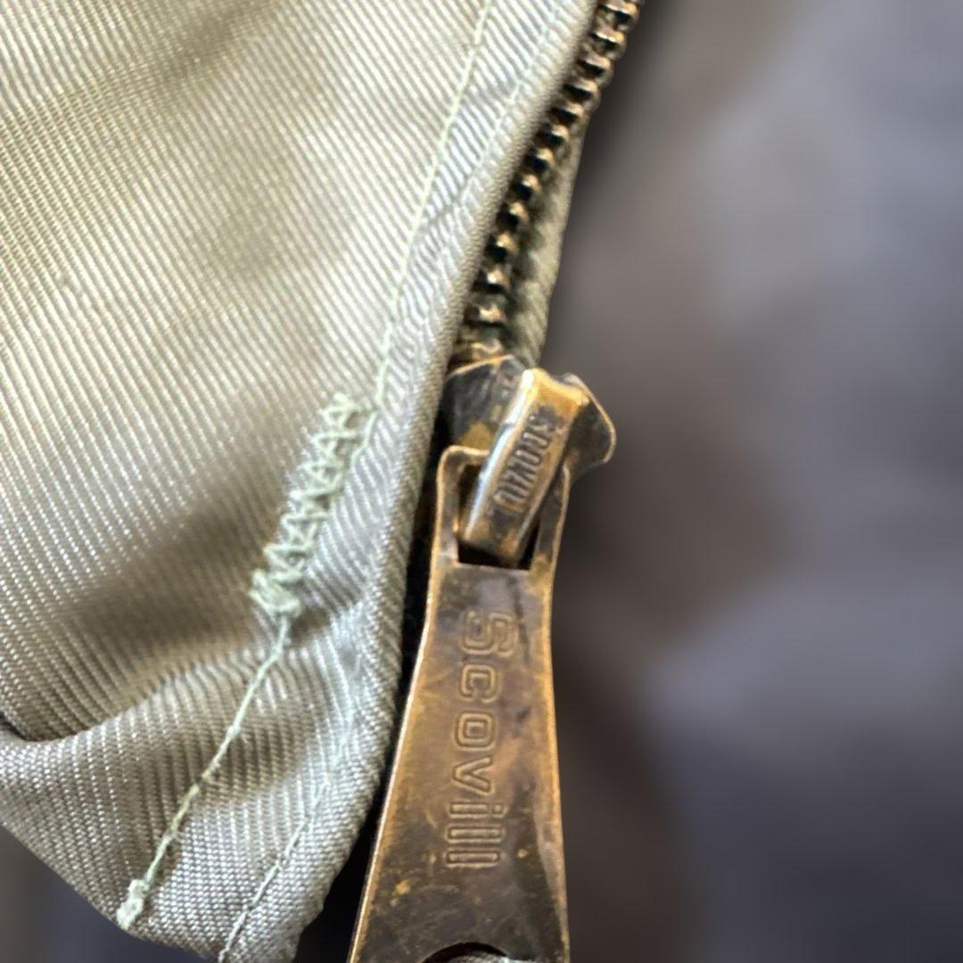 M*5様 米軍実物85年製AVIREXCWU-36P scovillジッパーサイ