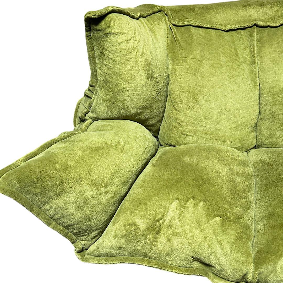 LOWYA (ロウヤ) ソファベッド ライムグリーン コンパクトローソファ