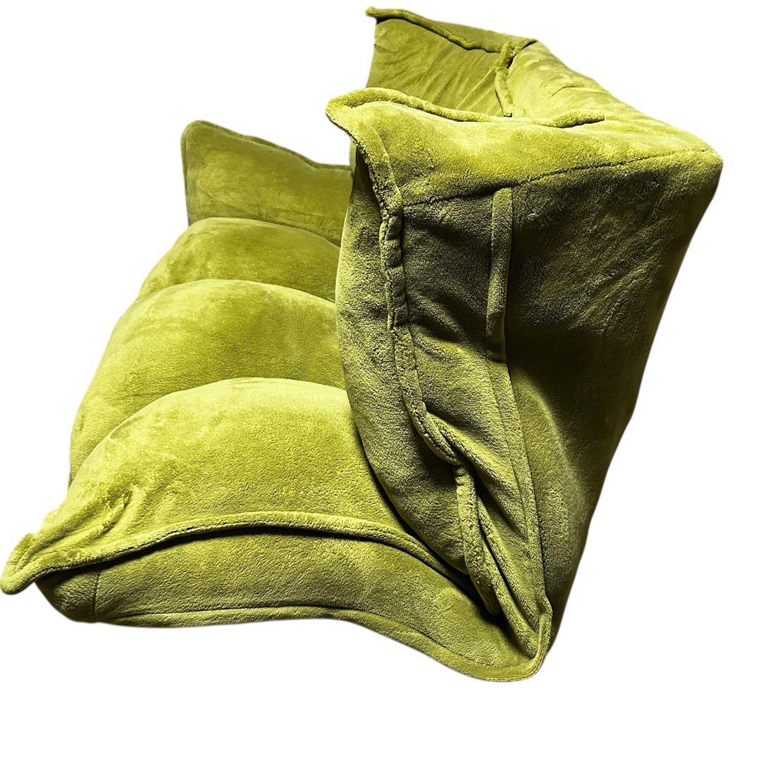 LOWYA (ロウヤ) ソファベッド ライムグリーン コンパクトローソファ