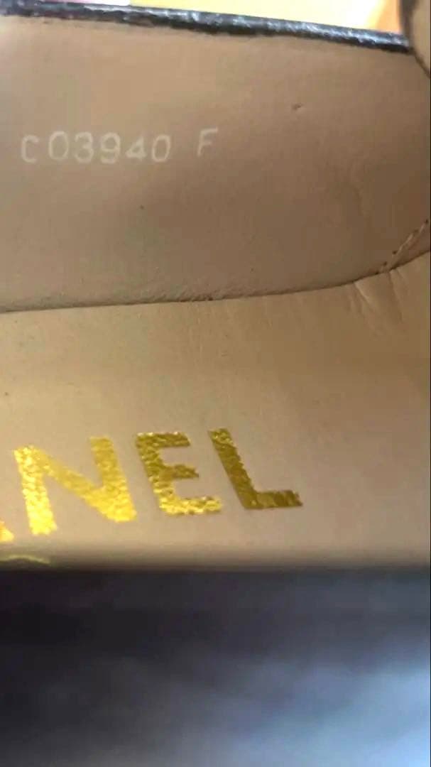 CHANEL シャネル ココマーク Vintage ローファー ヒール　パンプス