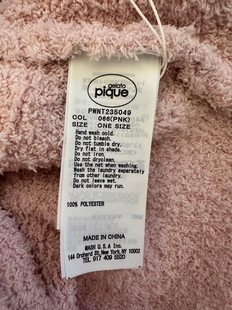 【新品タグ付き】【GELATO PIQUE】 ルームウェアセットアップ