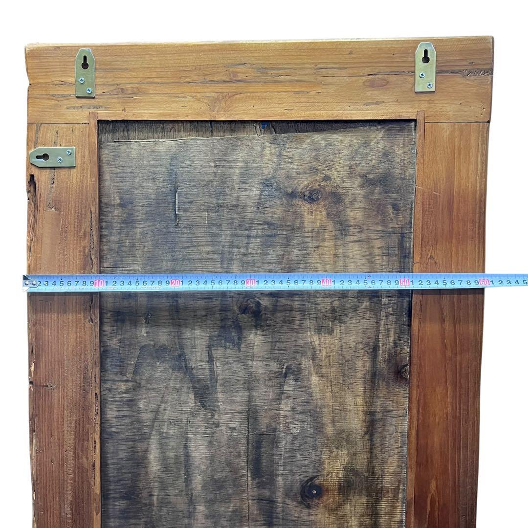 KAJA カジャ チーク古材 ミラー 鏡 幅約60cm 高さ約160cm