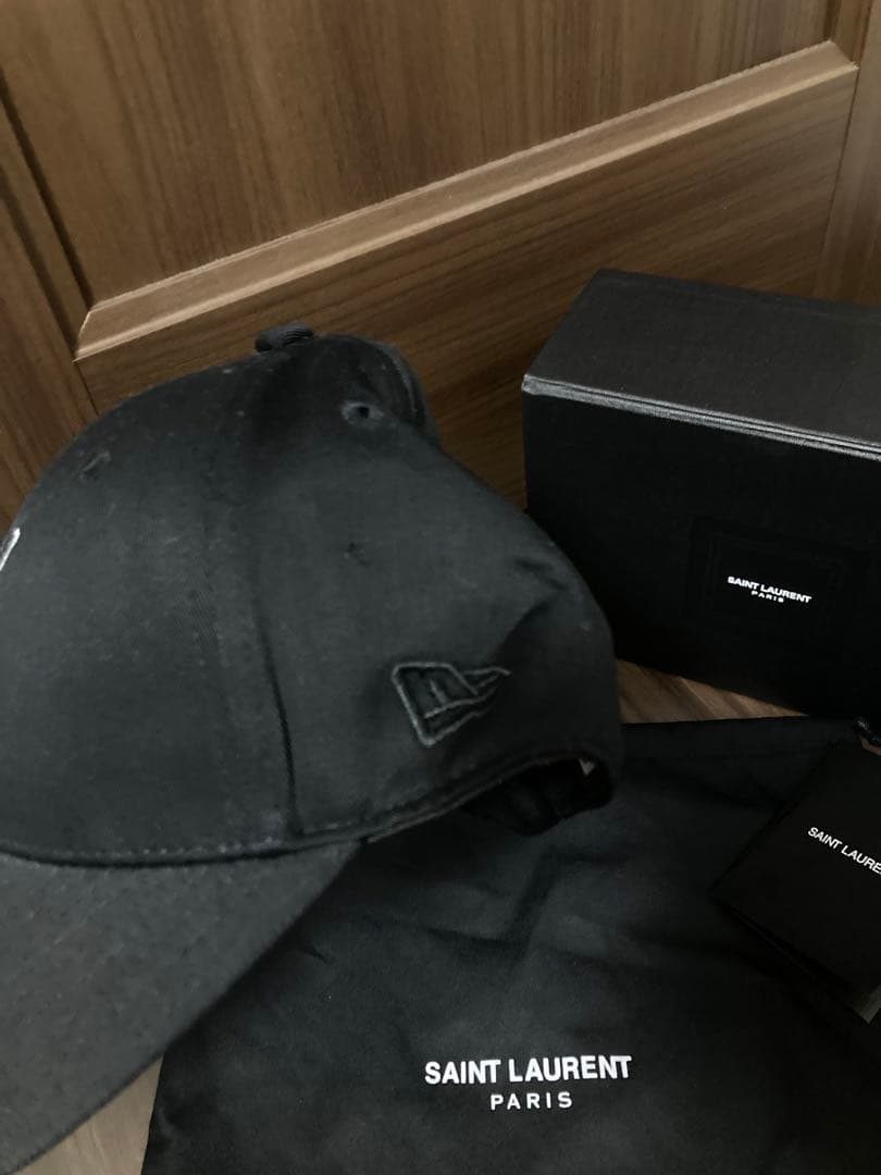 ニューエラ サンローラン ysl コラボ キャップ ブラック