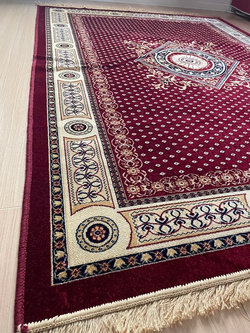 ペルシャ風バーガンディラグ220×150cm