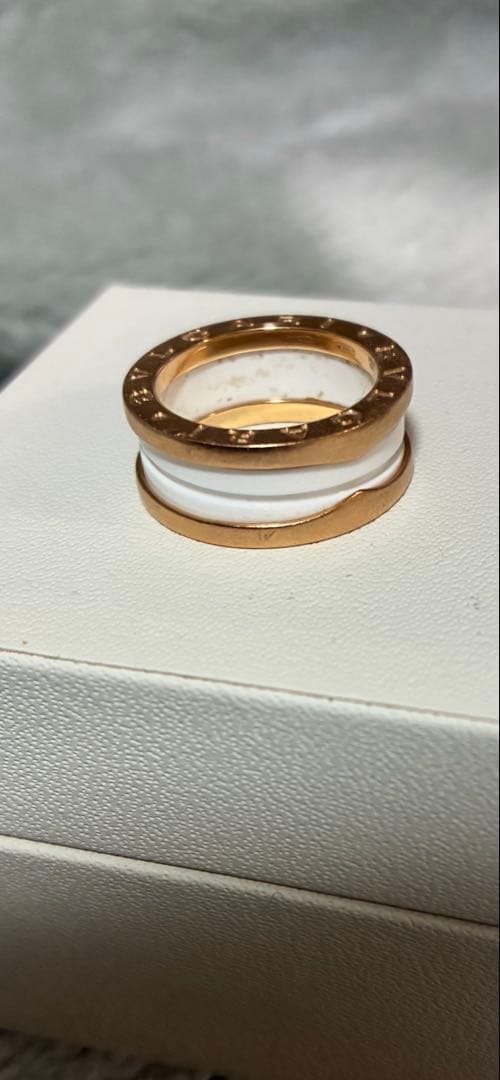 ブルガリBゼロ1リングサイズ50