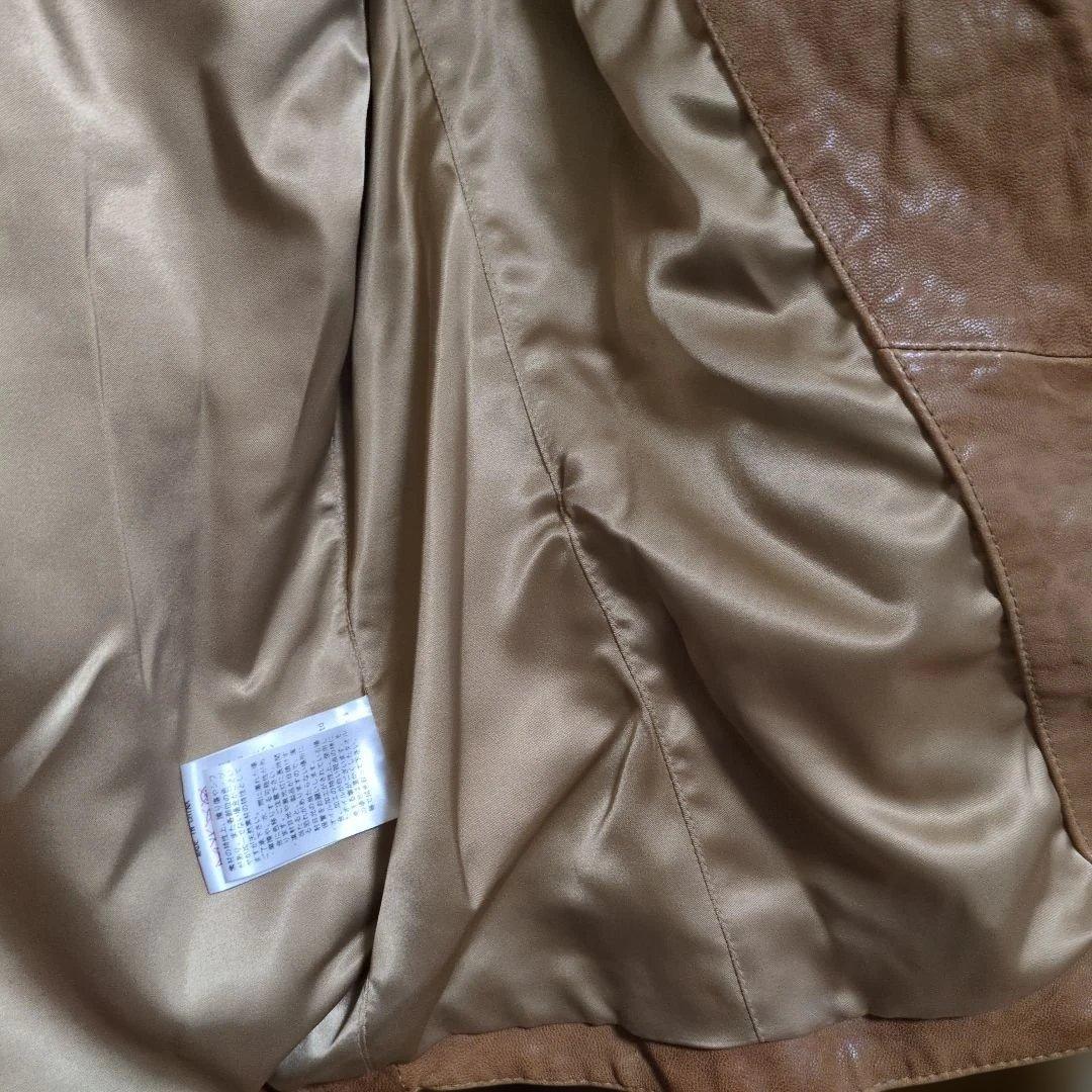 セール！未使用！goa ビックフードレザージャケット　Мサイズ