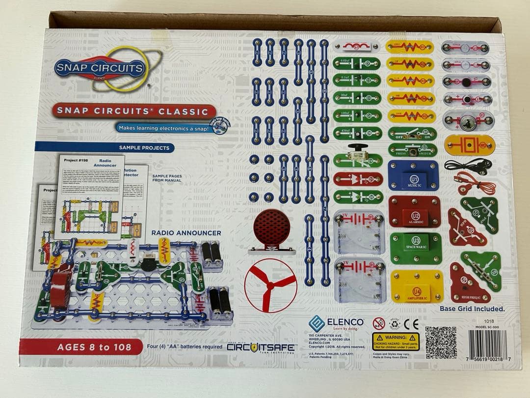 知育玩具　電脳サーキット300 Snap Circuits Classic