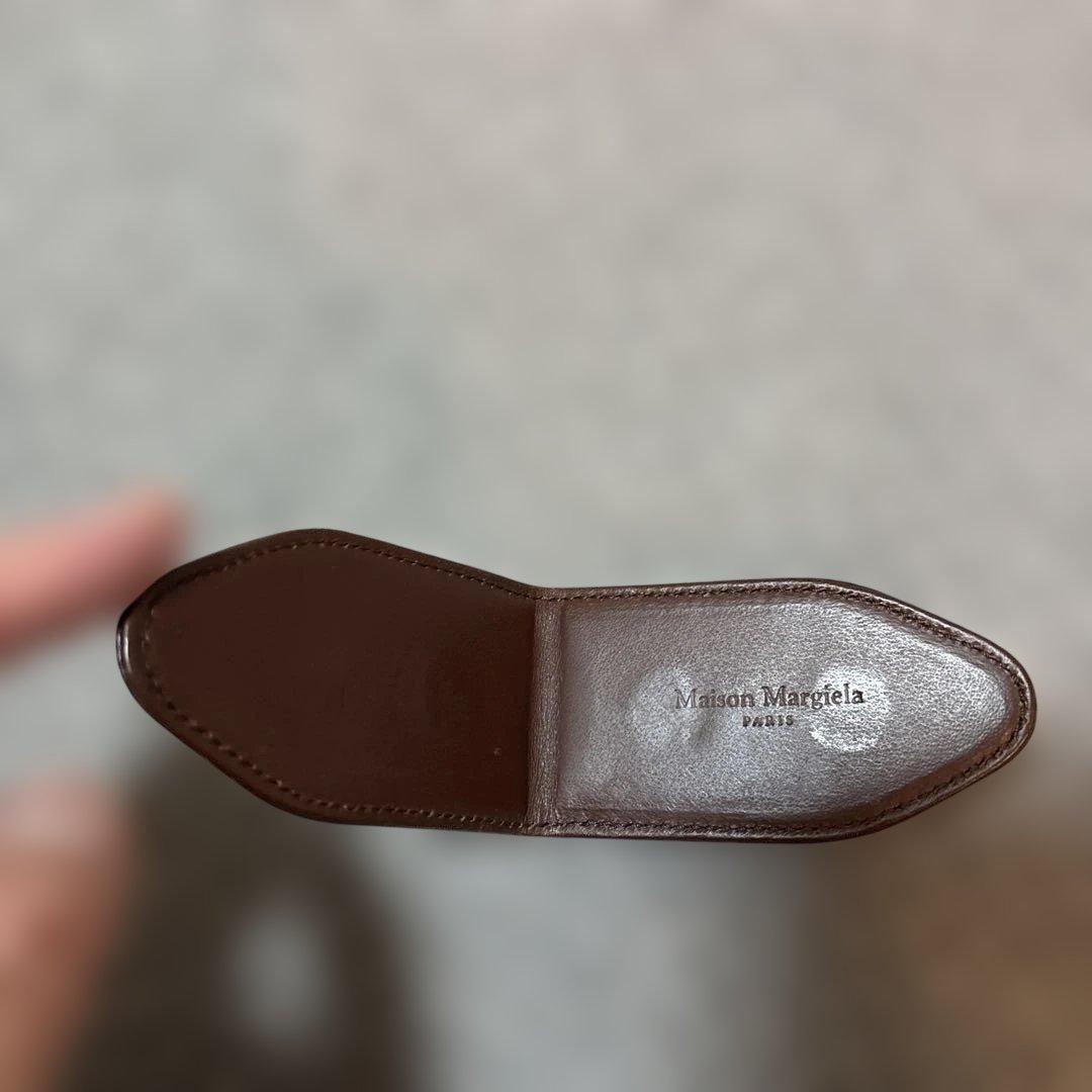 c*u様 【美品】Maison Margiela ダークブラウン マネークリップ