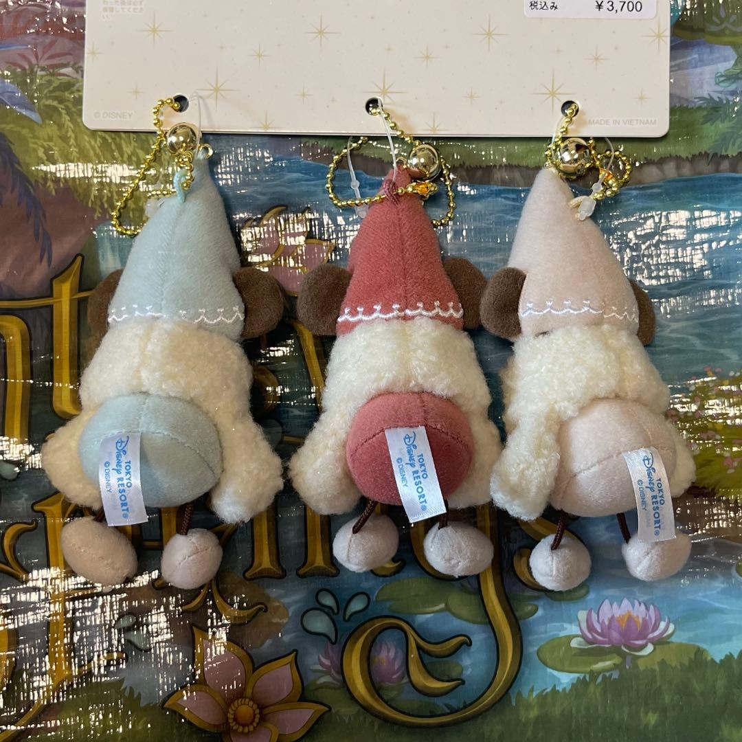 ディズニー クリスマス 2025 リルリンリン チャーム ぬいぐるみバッジ