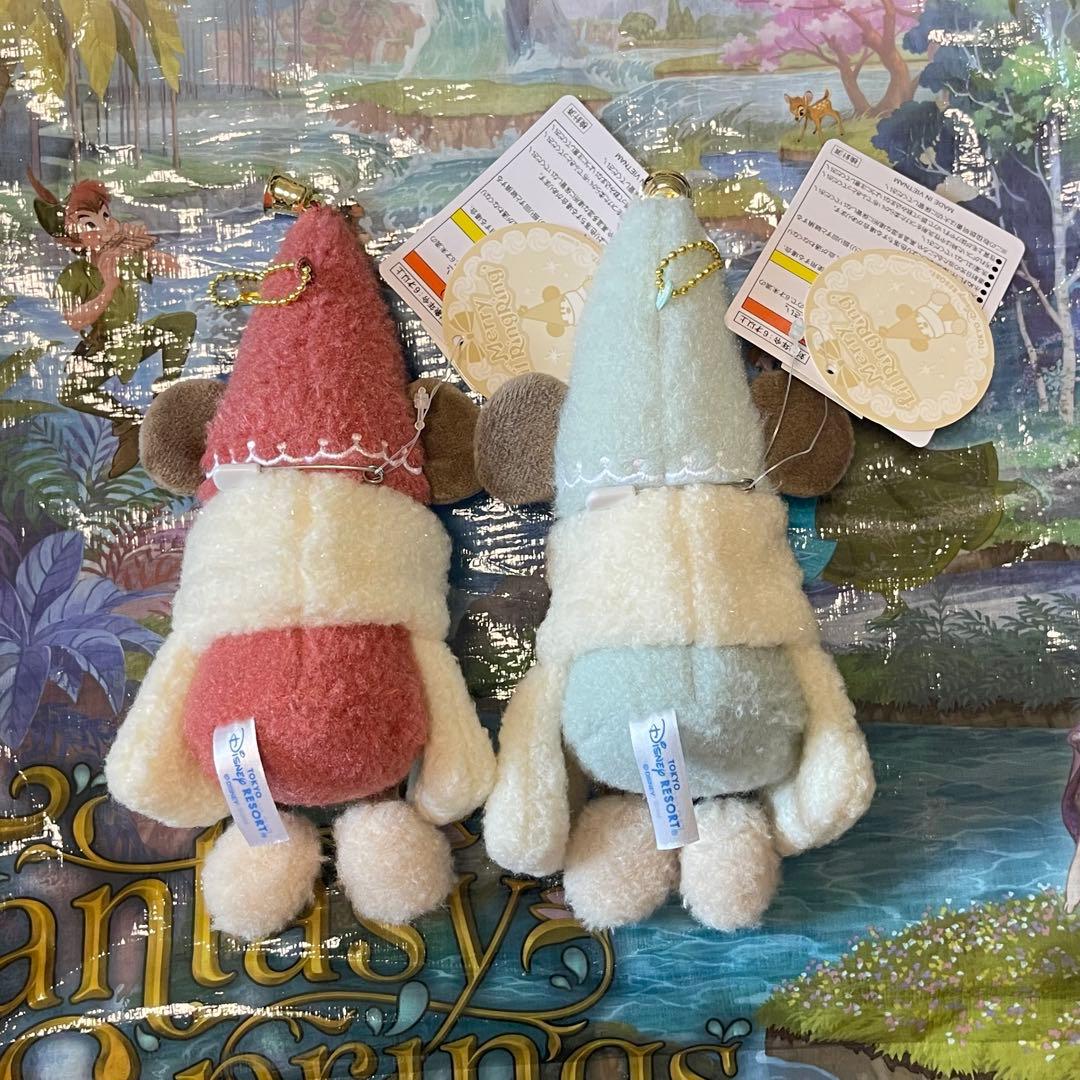 ディズニー クリスマス 2025 リルリンリン チャーム ぬいぐるみバッジ
