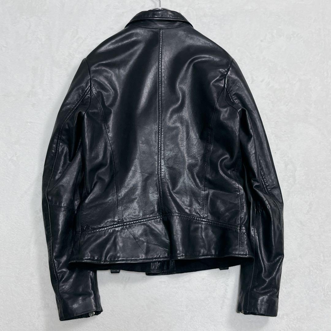 『ドゥーズィエムクラス』s.w.o.r.d ライダースジャケット 羊革 イタリア