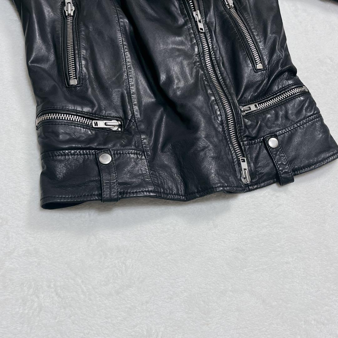 『ドゥーズィエムクラス』s.w.o.r.d ライダースジャケット 羊革 イタリア