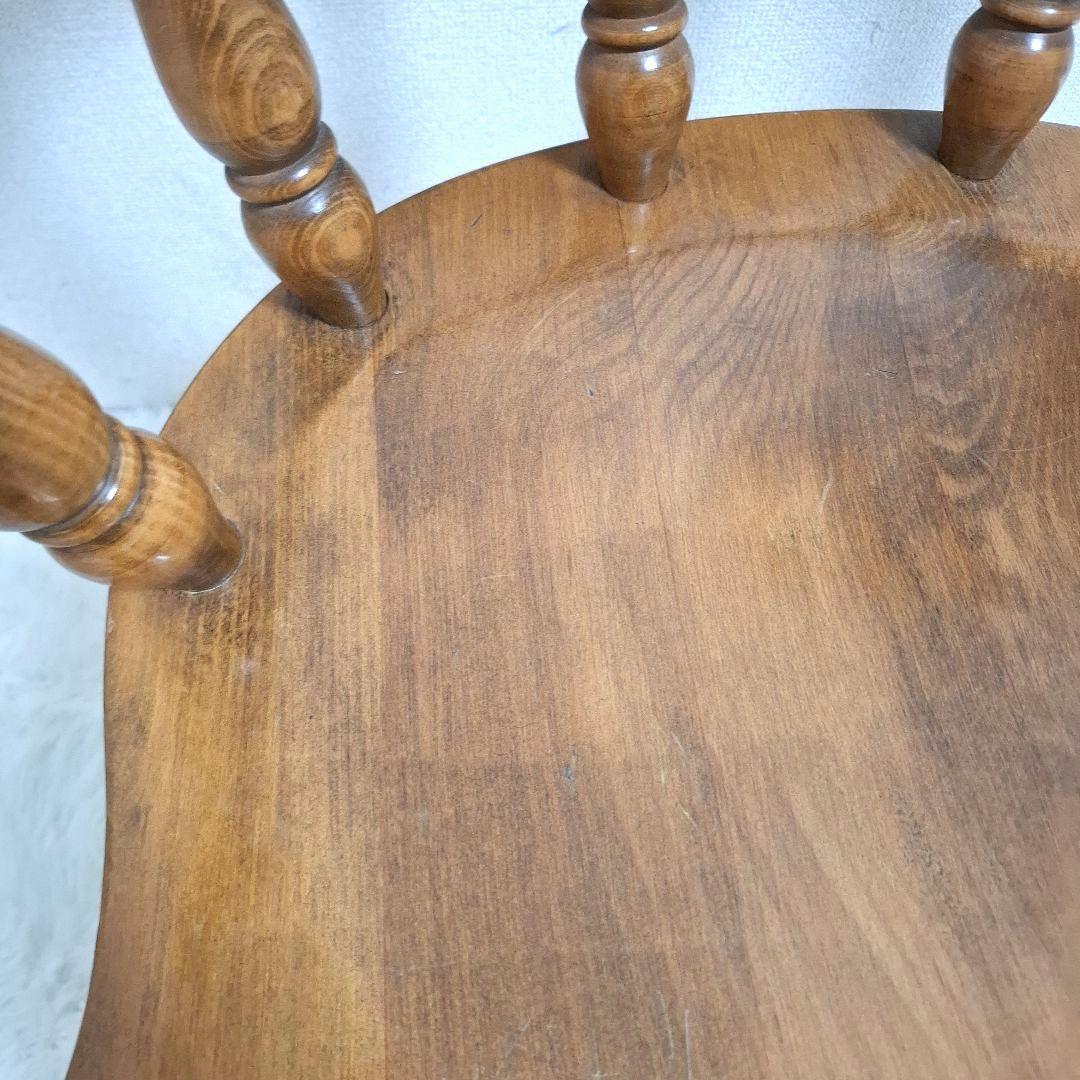 柏木工 木製 背もたれ 肘掛け付き椅子 アームチェア