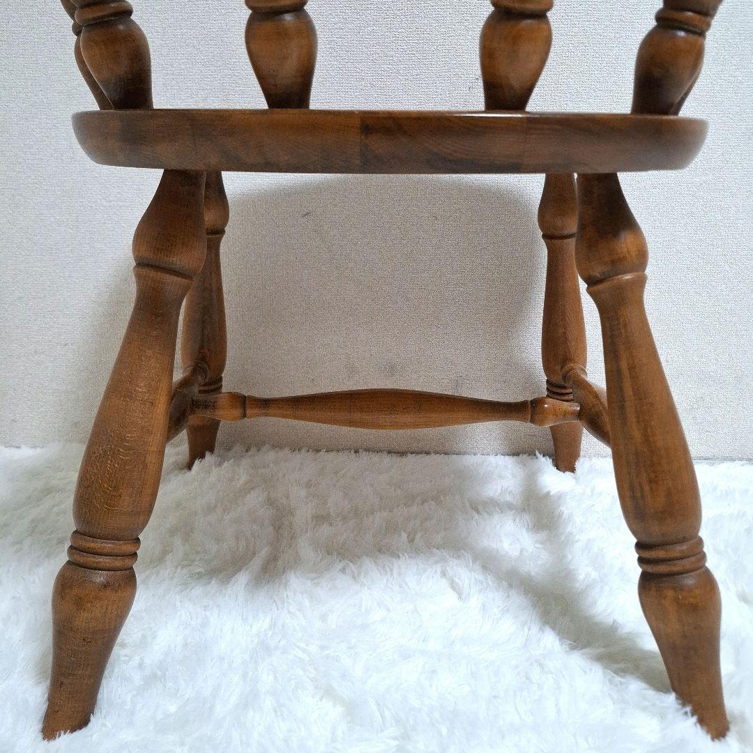 柏木工 木製 背もたれ 肘掛け付き椅子 アームチェア