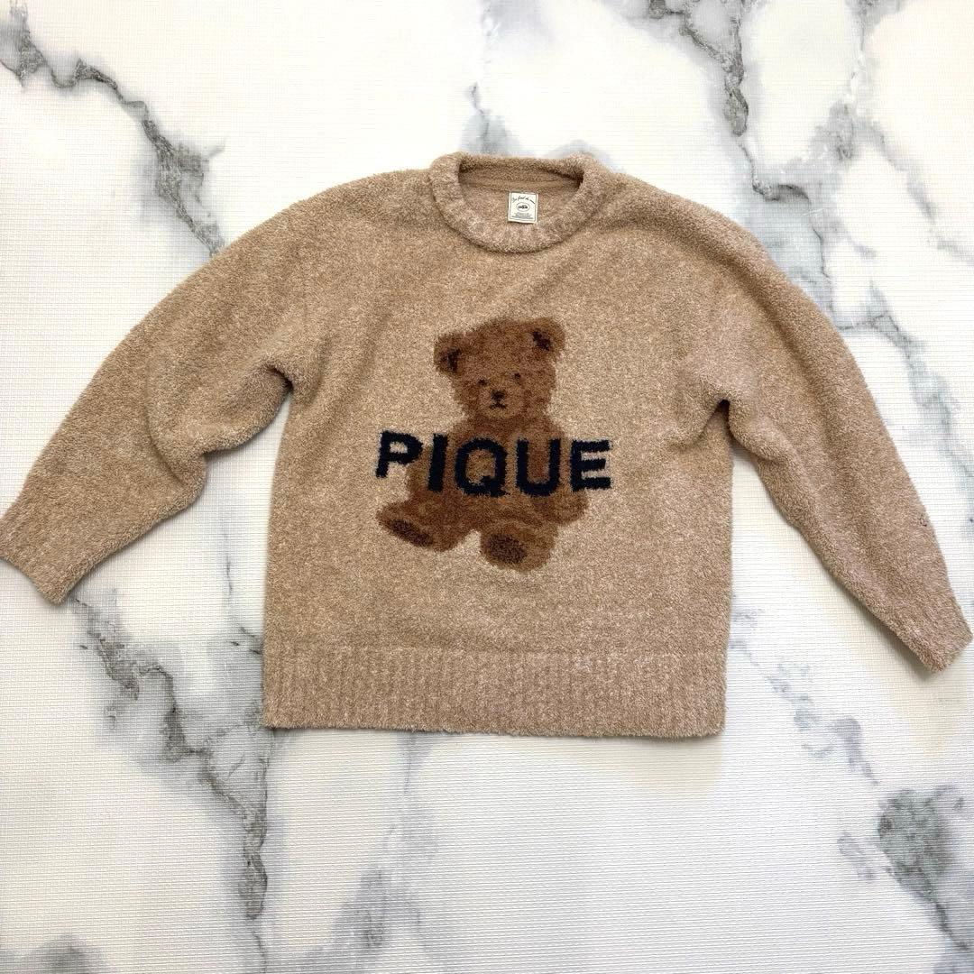 gelato pique パウダーメランジベアジャガードプルオーバー&パンツ