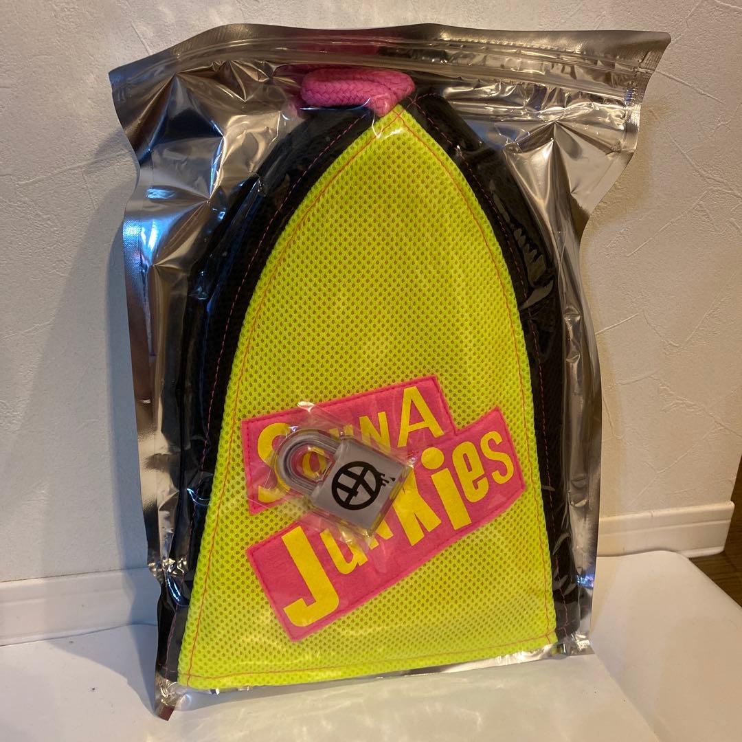 【値下げ】未使用　限定 BSH ×サウナジャンキーズ ダブルメッシュサウナハット