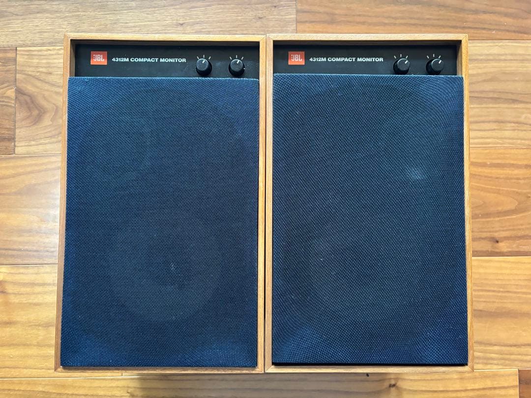 週末限定値下げ！　JBL 4312M WX ペア美品シリアル連番サランネット綺麗