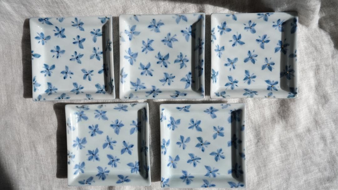 有田焼・古伊万里/舘林源右衛門・皿5枚/中古