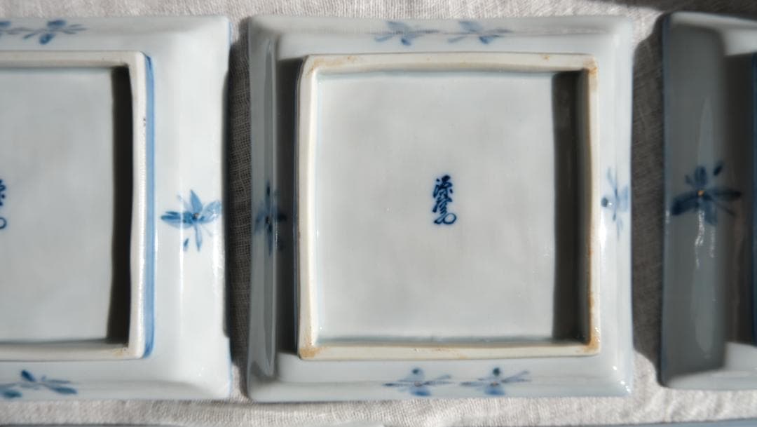 有田焼・古伊万里/舘林源右衛門・皿5枚/中古