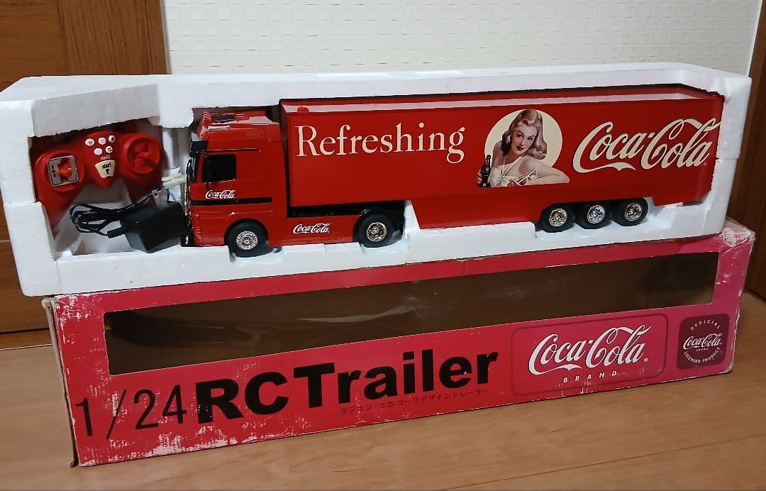 Coca-Cola仕様　1/24RC　Trailer