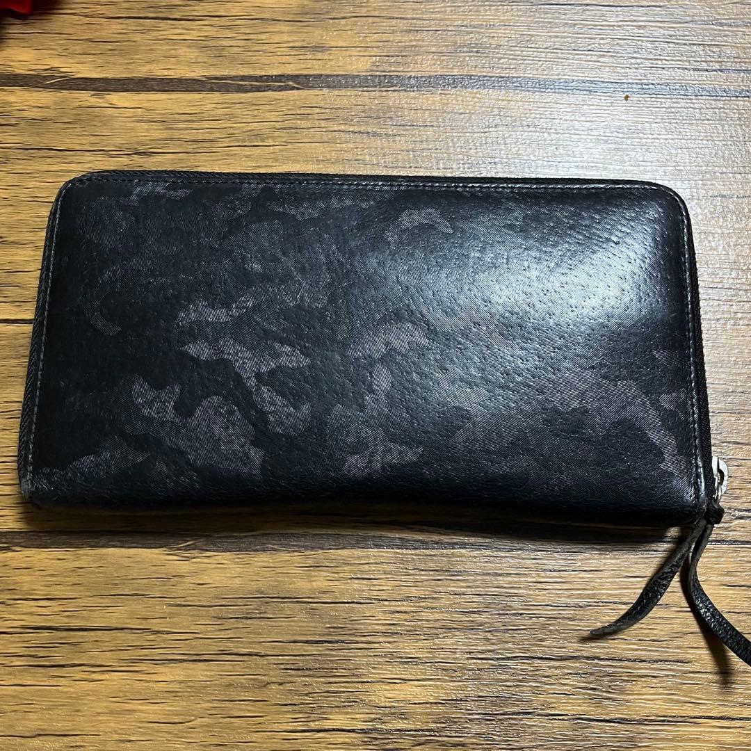 RiOT ！！　PORTER レザー長財布　迷彩柄　メンズ