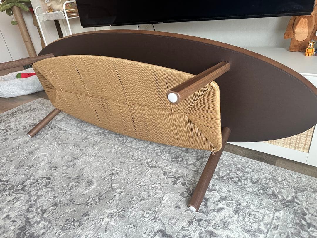 STOCKHOLM ストックホルム コーヒーテーブル, ウォールナット材突き板