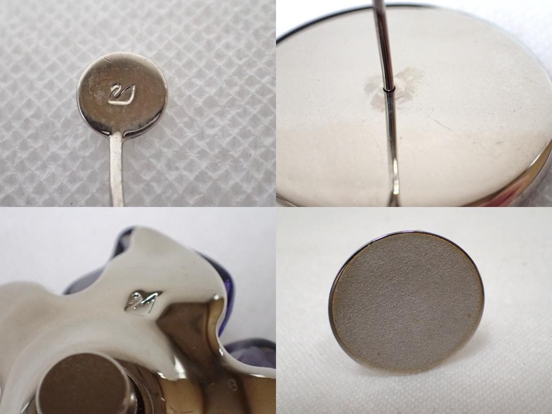 26/未使用品 スワロフスキー クリスタル パラダイス フラワー 置物