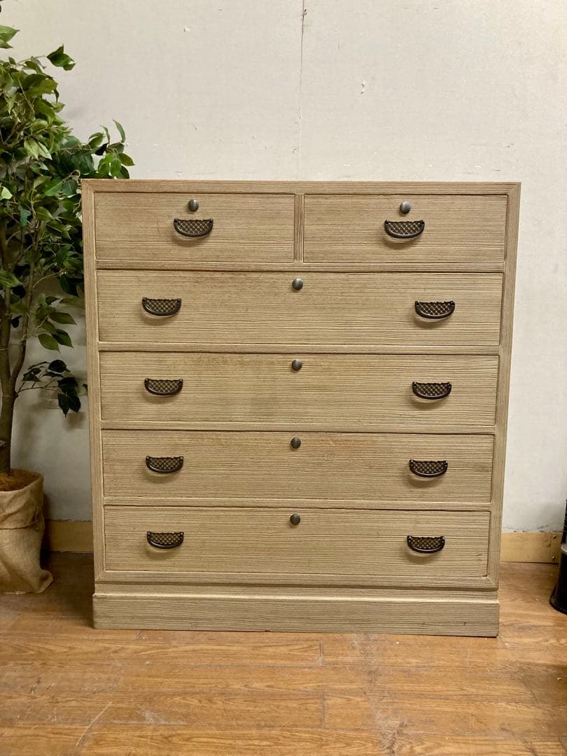 管185☆総桐箪笥☆和箪笥☆6杯